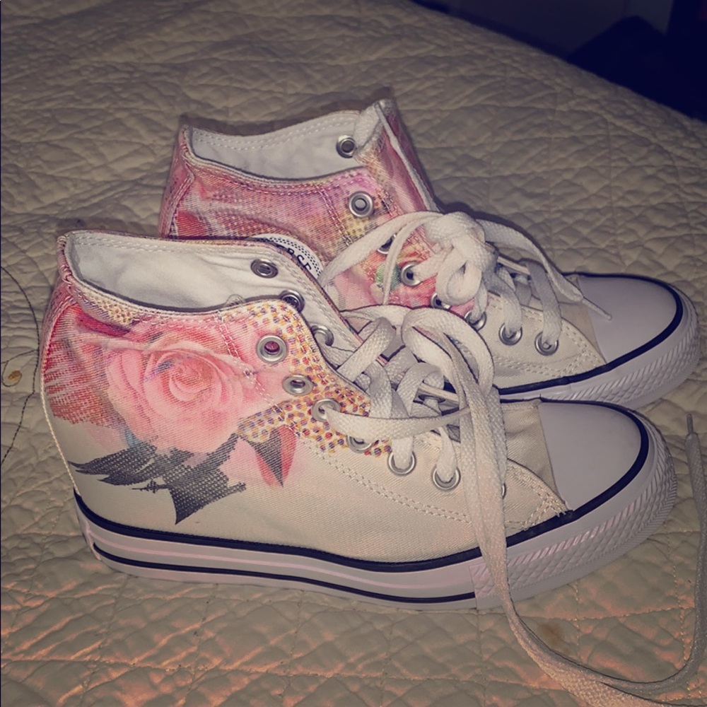 Brand new without box Converse wedge sneakers